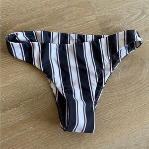 Mikoh Striped Bikini Bottom